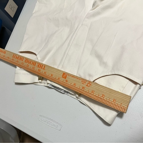 St. John Sport Cream White Trousers Pants Size 6 N2 - Picture 6 of 7